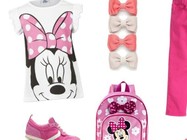 3 stylizacje dla małej fanki Minnie Mouse